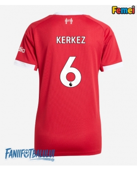 Liverpool Milos Kerkez #6 Tricou Fotbal Replică 2025-26 Femei Acasa